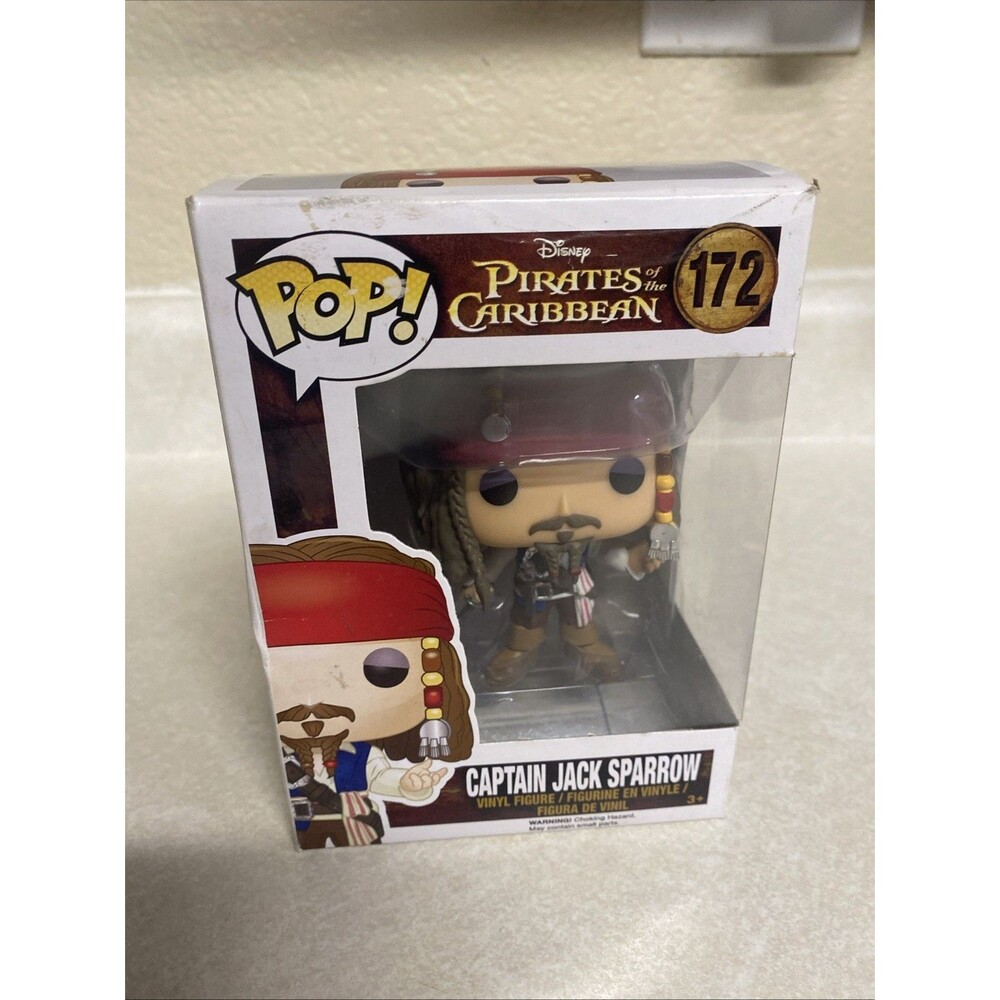 Funko POP! Disney Pirates of the Caribbean Captain Jack Sparrow #172